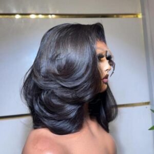 Flip Layered Bob Wig 14″