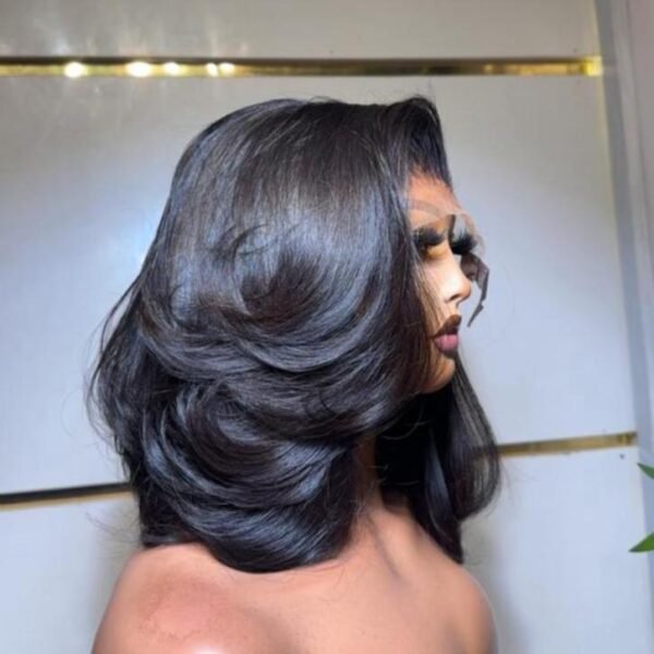 Flip Layered Bob Wig 14"