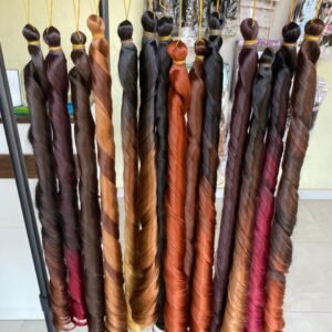 French Curl / Spiral Curl Braiding Hair – 22-24 Inches