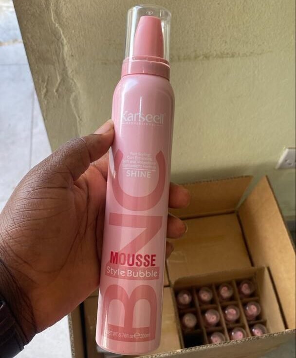 Karseell BNC Mousse Style Bubble - Shine & Hold 200ml