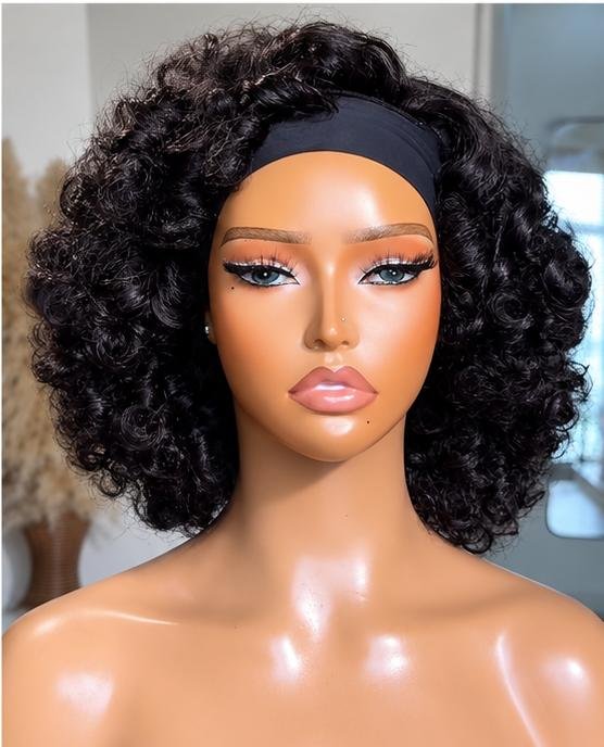 Bounce Band Wig - Human Hair - Natural Color